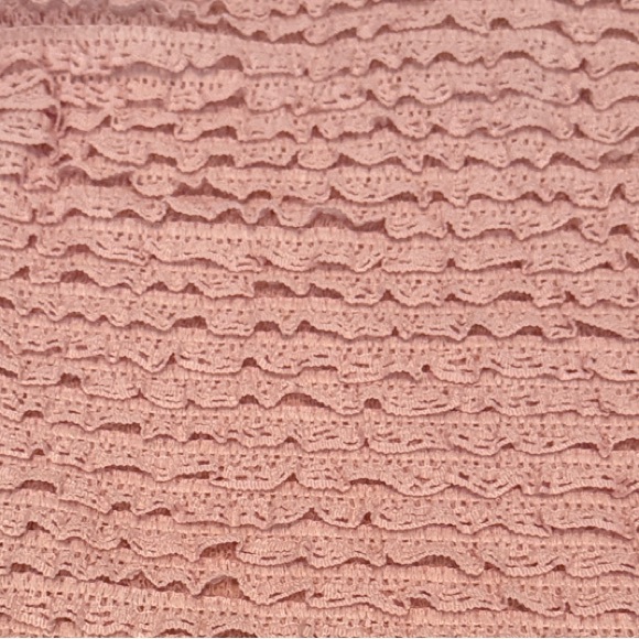 Show Me Your MuMu Pink Strapless Smocked Romper Set Size XS NWT - Picture 9 of 9